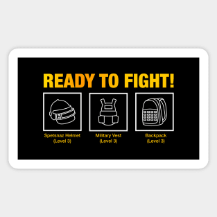 Ready to Fight Sticker